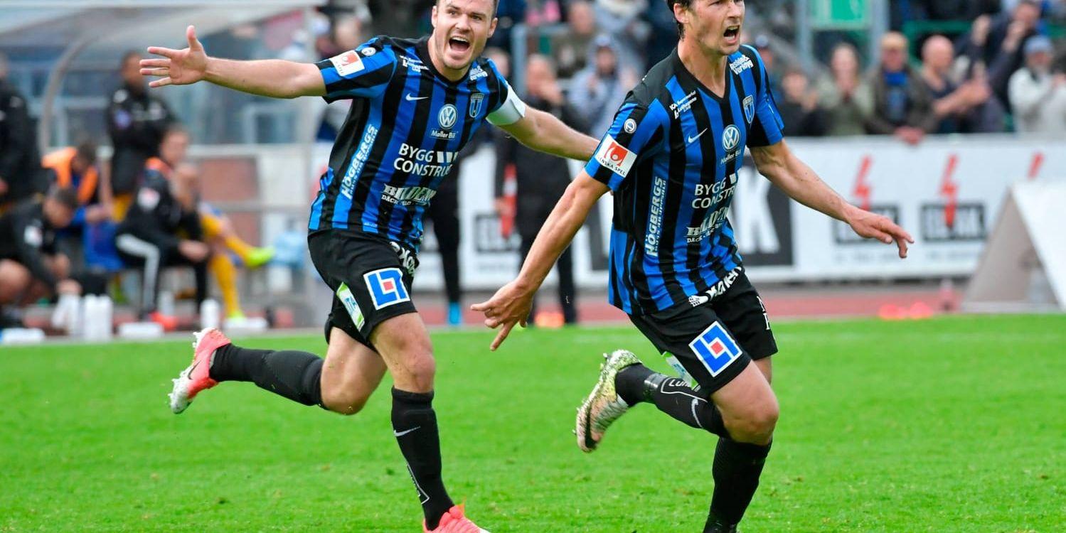 Sirius Philip Haglund avgjorde borta mot Sundsvall, precis som han gjorde mot Halmstad i senaste matchen. Arkivbild.